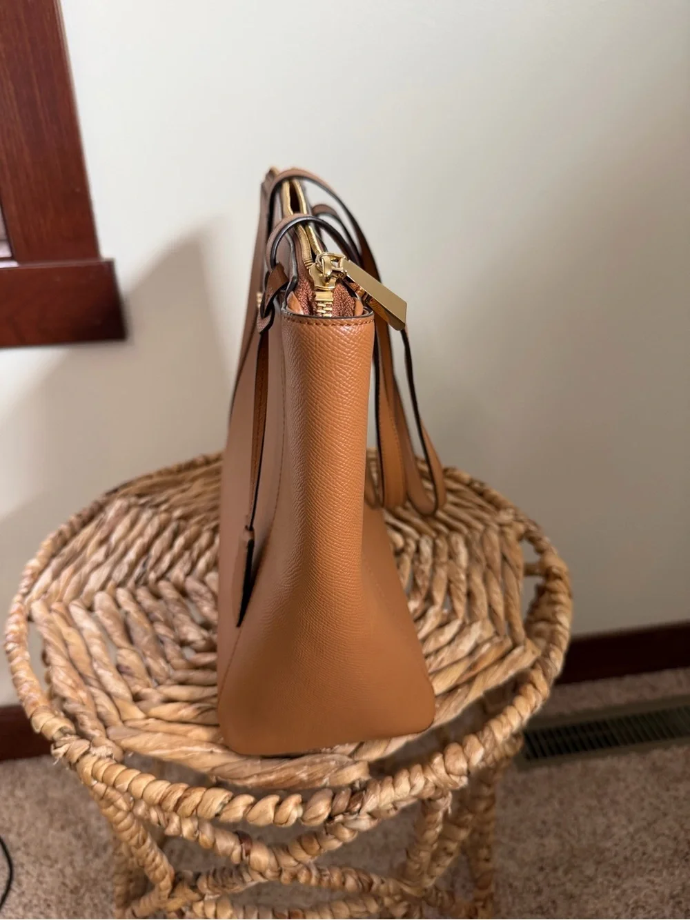 Michael Kors Caramel Saffiano Leather Tote